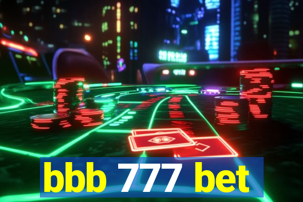 bbb 777 bet